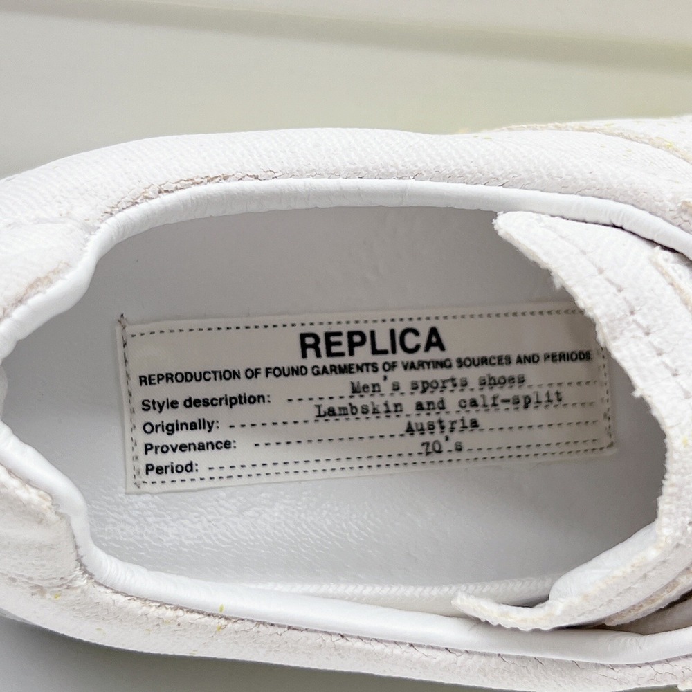 MM6 Maison Margiela Replica Sneaker Paint Splatter White Womens EU 36 US 6 $670 - Picture 13 of 14